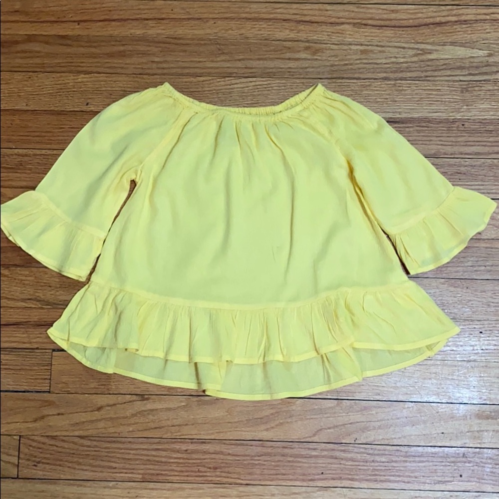 Linen top for girl